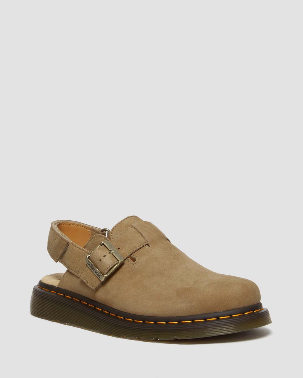 Mulas Dr Martens Jorge II Tumbled Nubuck Leather Slingback Hombre Marrones | 16395674