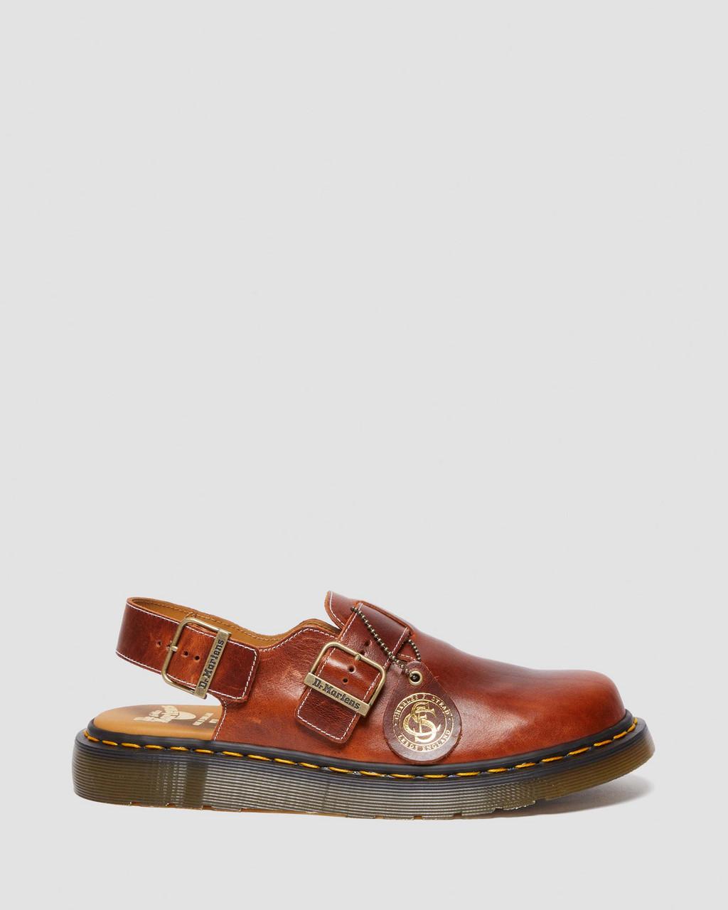 Mulas Dr Martens Jorge Made in England Classic Leather Slingback Hombre Marrones | 29847057