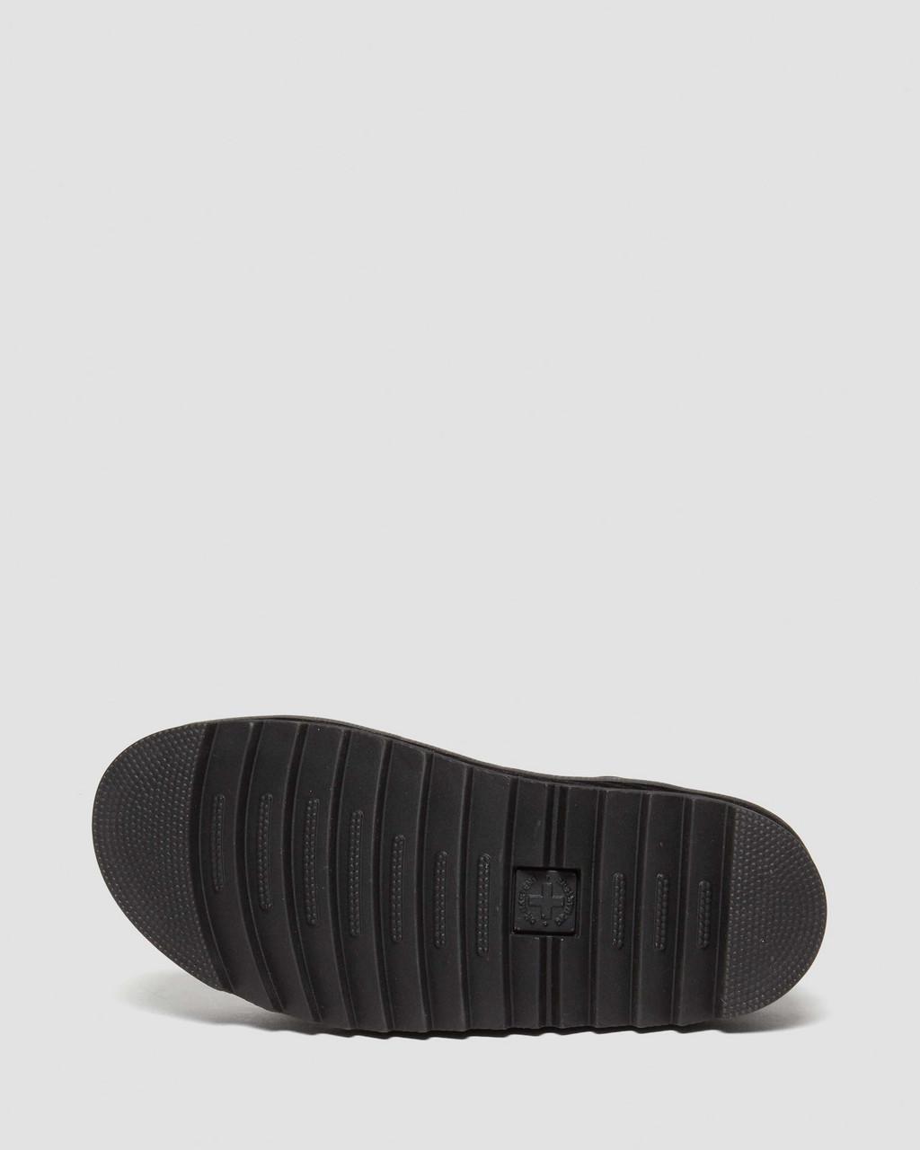 Sandalias Dr Martens Olson Tumbled Nubuck Leather Gladiator Zip Mujer Negras | 25615448