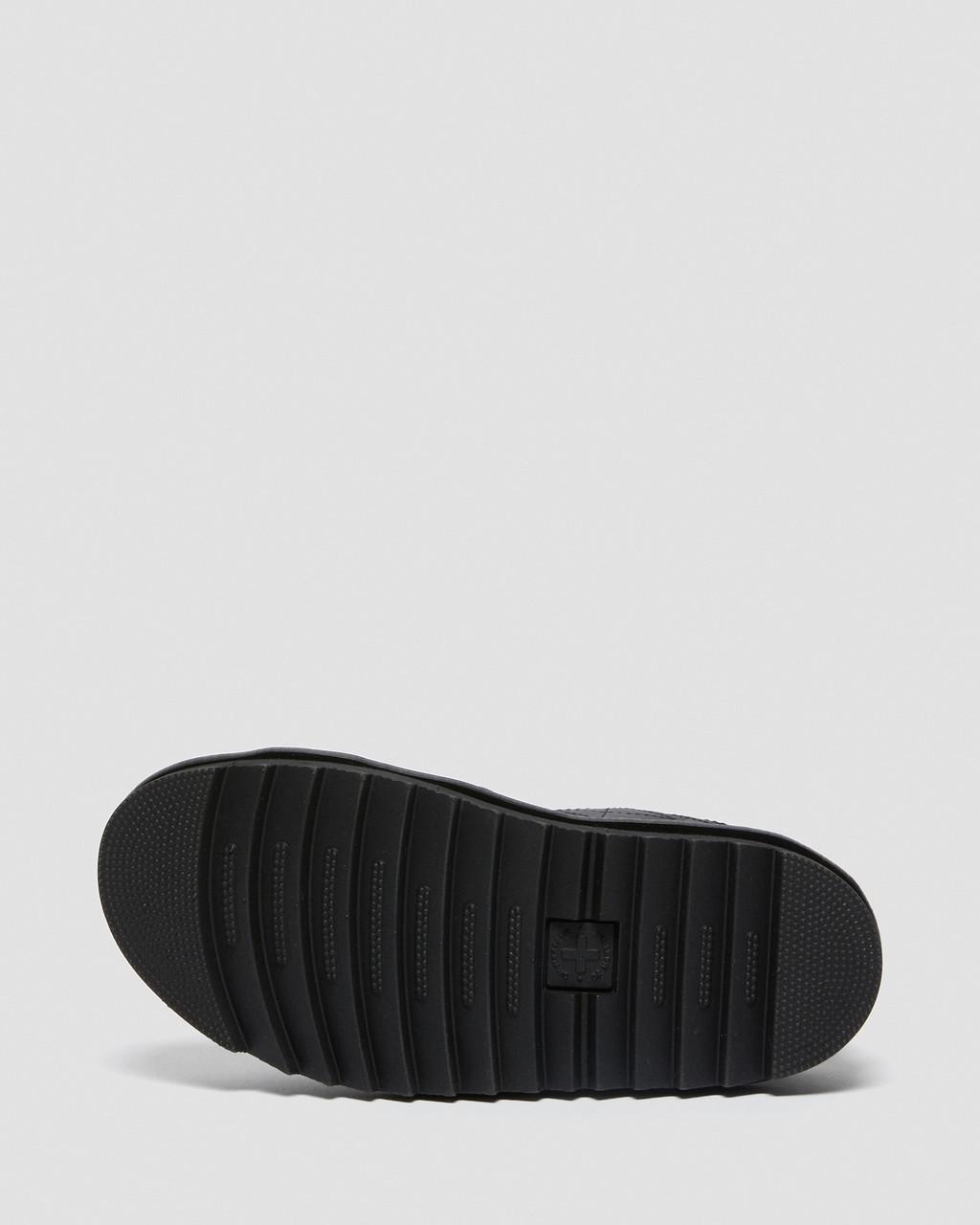 Sandalias Dr Martens Voss II Leather Strap Mujer Negras | 99027825