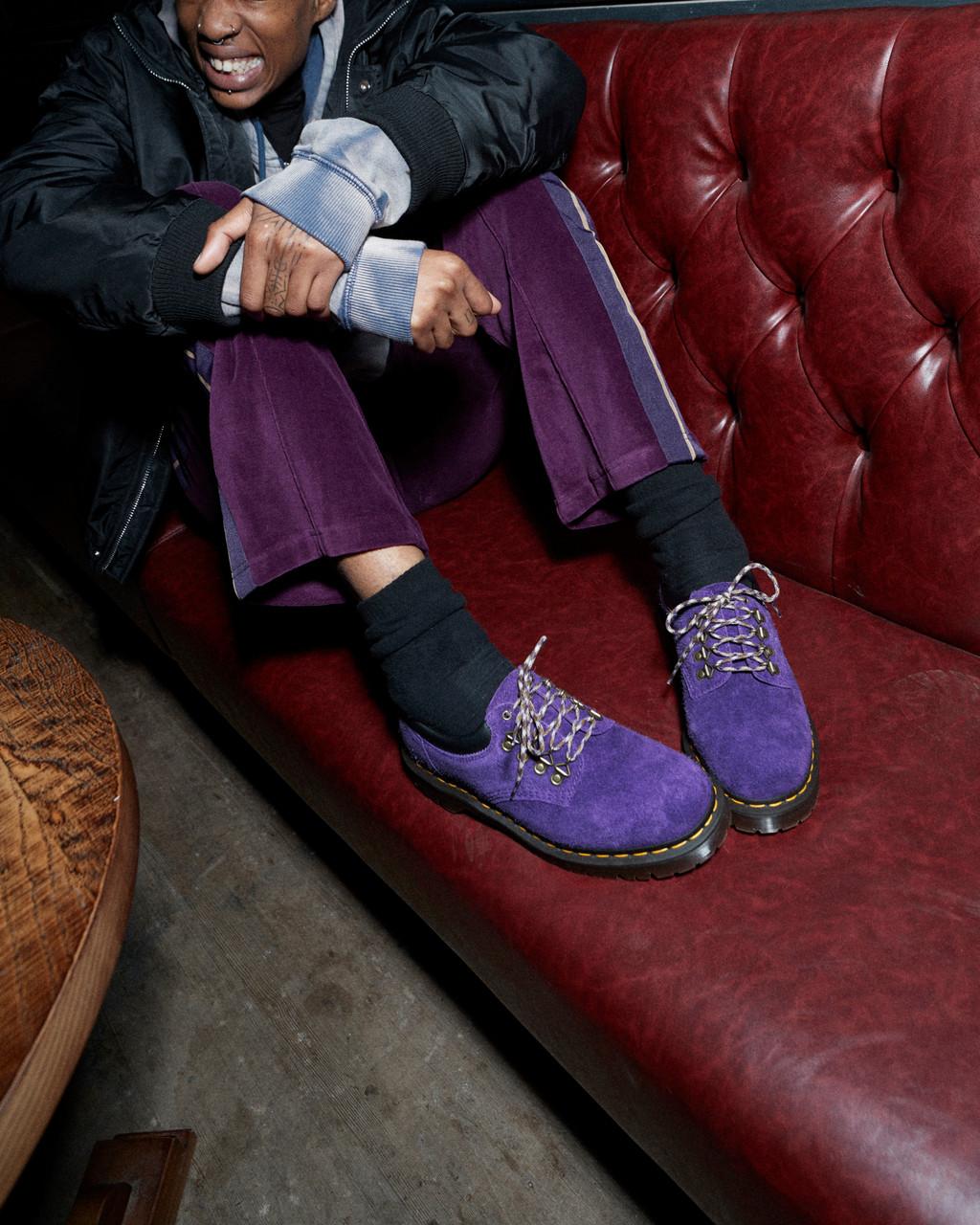 Zapatos Casuales Dr Martens 8053 Ben Suede Mujer Moradas | 44275402