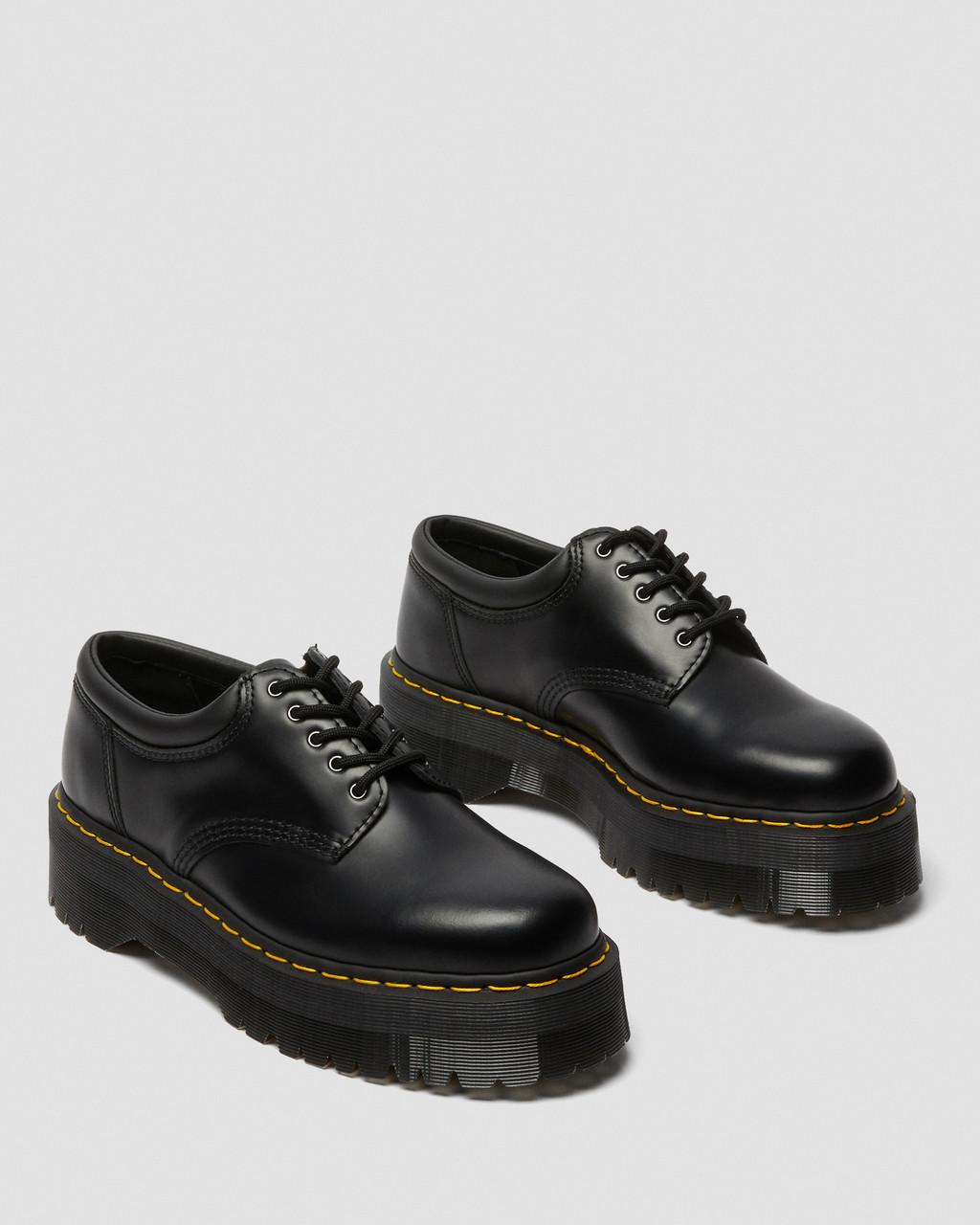 Zapatos Casuales Dr Martens 8053 Leather Platform Hombre Negras | 36031945