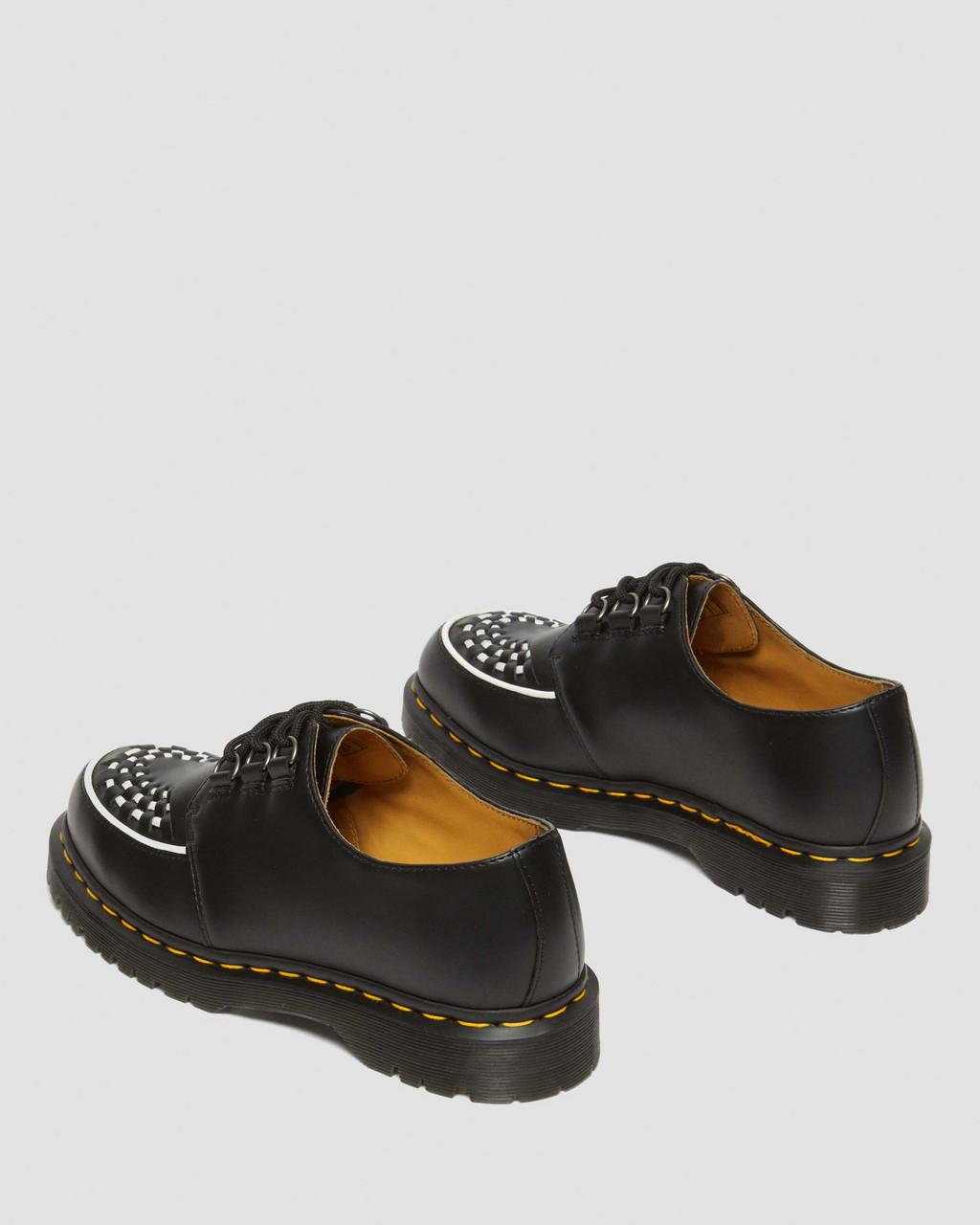Zapatos Creepers Dr Martens Ramsey Smooth Leather Mujer Negras | 24696021
