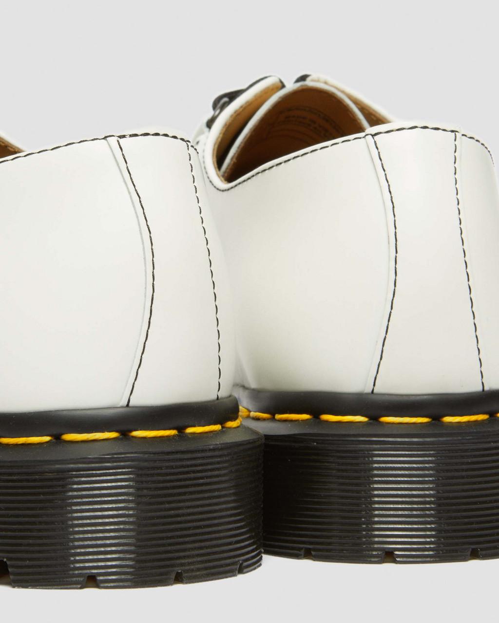 Zapatos Creepers Dr Martens Ramsey Smooth Leather Hombre Blancas | 64598028