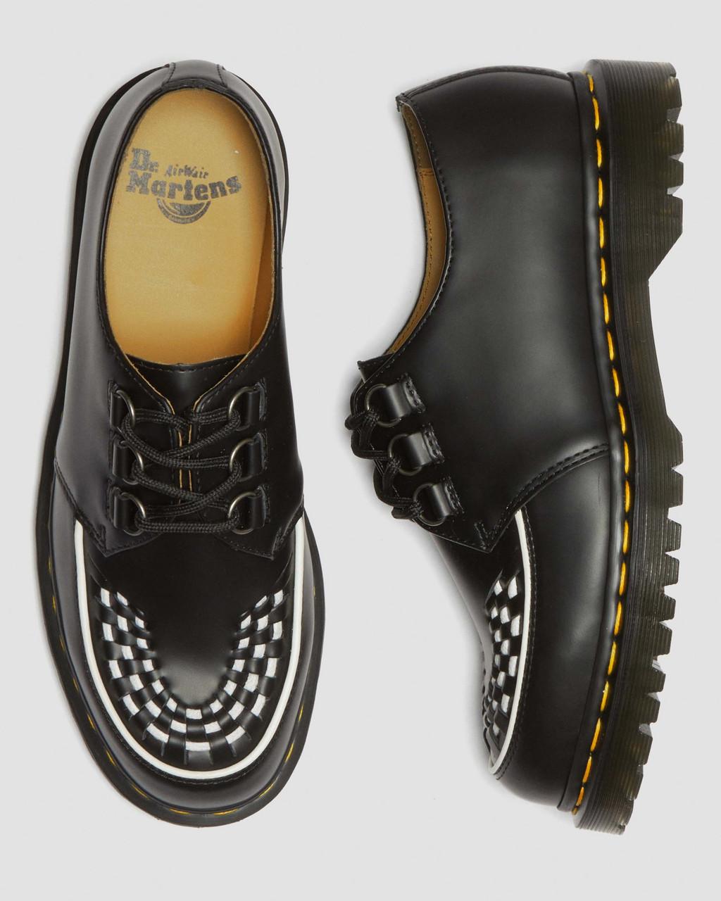 Zapatos Creepers Dr Martens Ramsey Smooth Leather Hombre Negras | 14524702