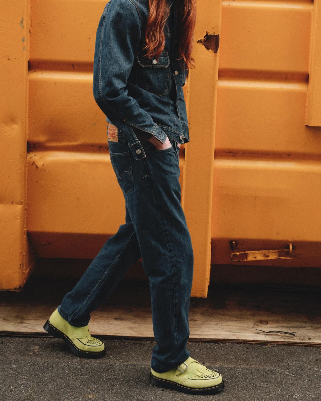 Zapatos Creepers Dr Martens Ramsey Suede Kiltie Buckle Hombre Verde | 94543043