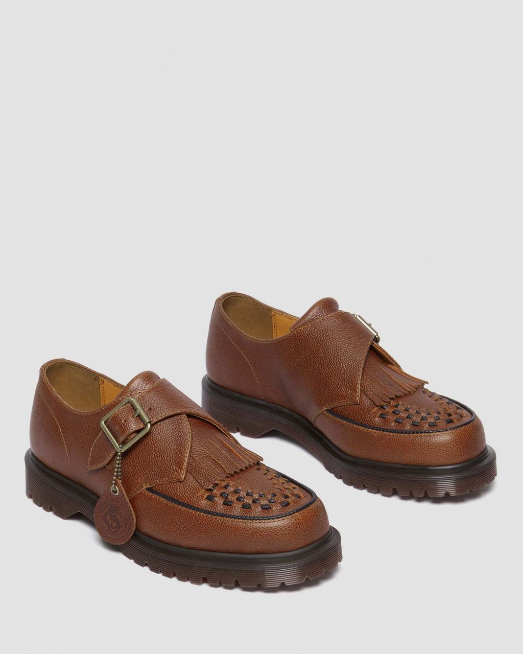 Zapatos Creepers Dr Martens Ramsey Westminster Leather Buckle Hombre Marrones | 56983982