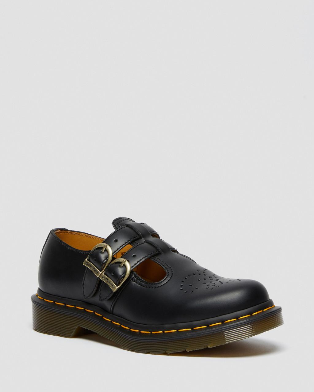Zapatos Mary Jane Dr Martens 8065 Smooth Cuero Mujer Negras | 35429920
