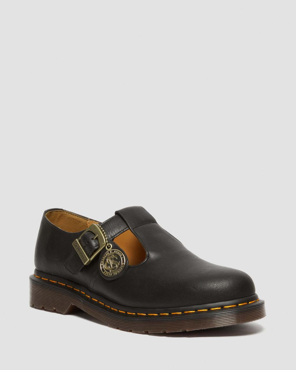 Zapatos Mary Jane Dr Martens T-Bar Regency Leather Hombre Negras | 95736968