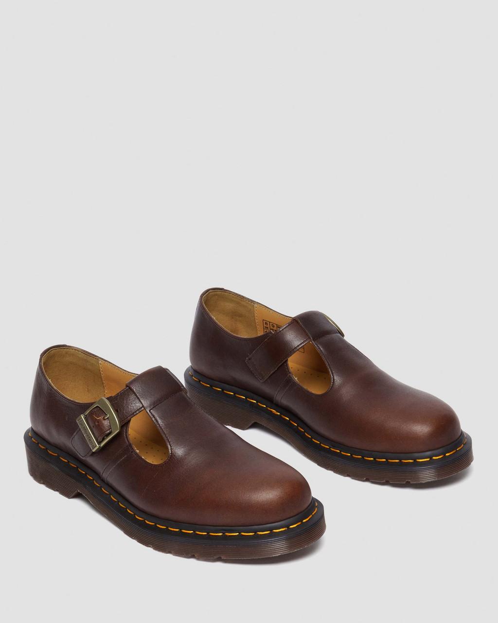 Zapatos Mary Jane Dr Martens T-Bar Regency Leather Hombre Burdeos | 32589068