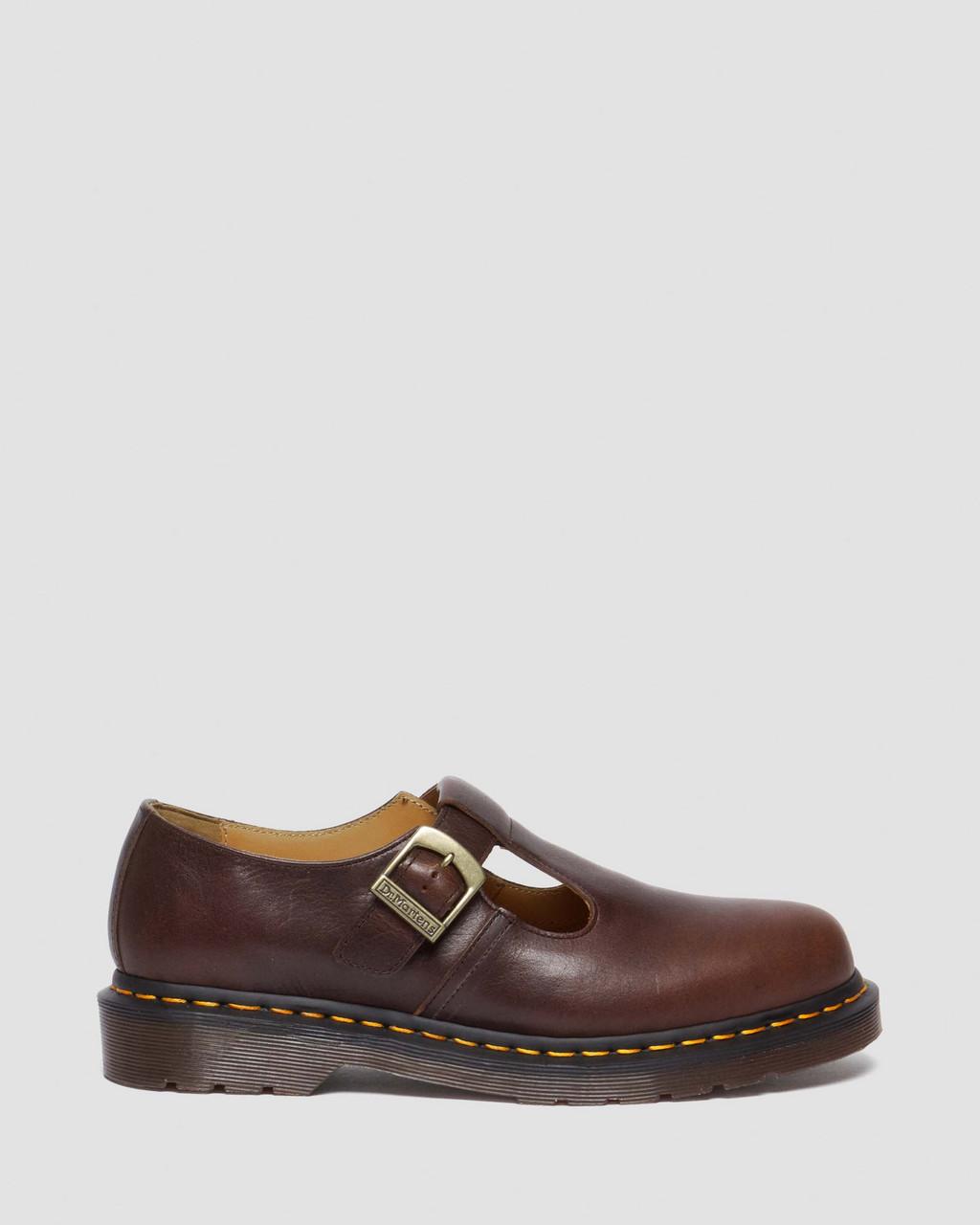 Zapatos Mary Jane Dr Martens T-Bar Regency Leather Hombre Burdeos | 32589068