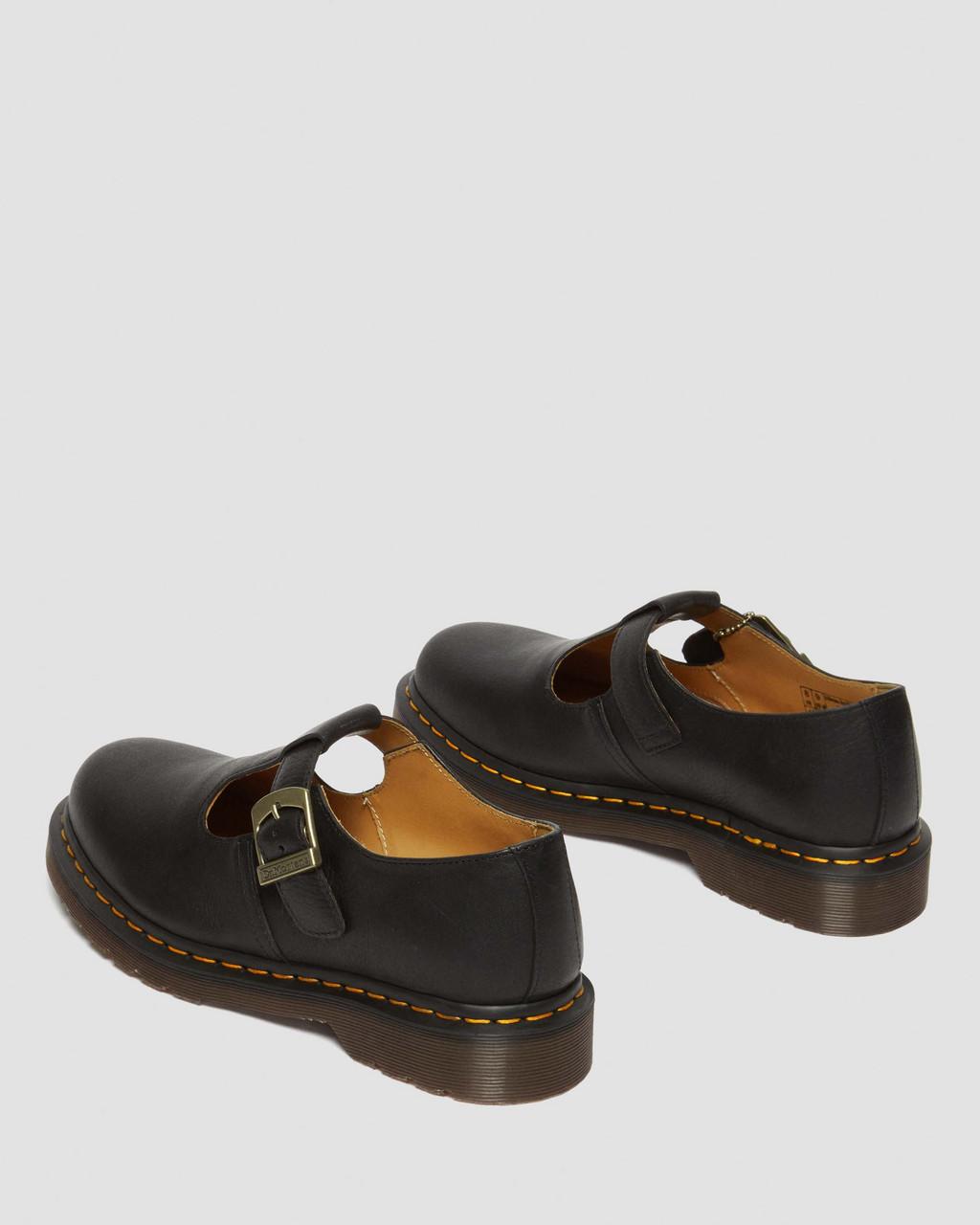 Zapatos Mary Jane Dr Martens T-Bar Regency Leather Mujer Negras | 55785210