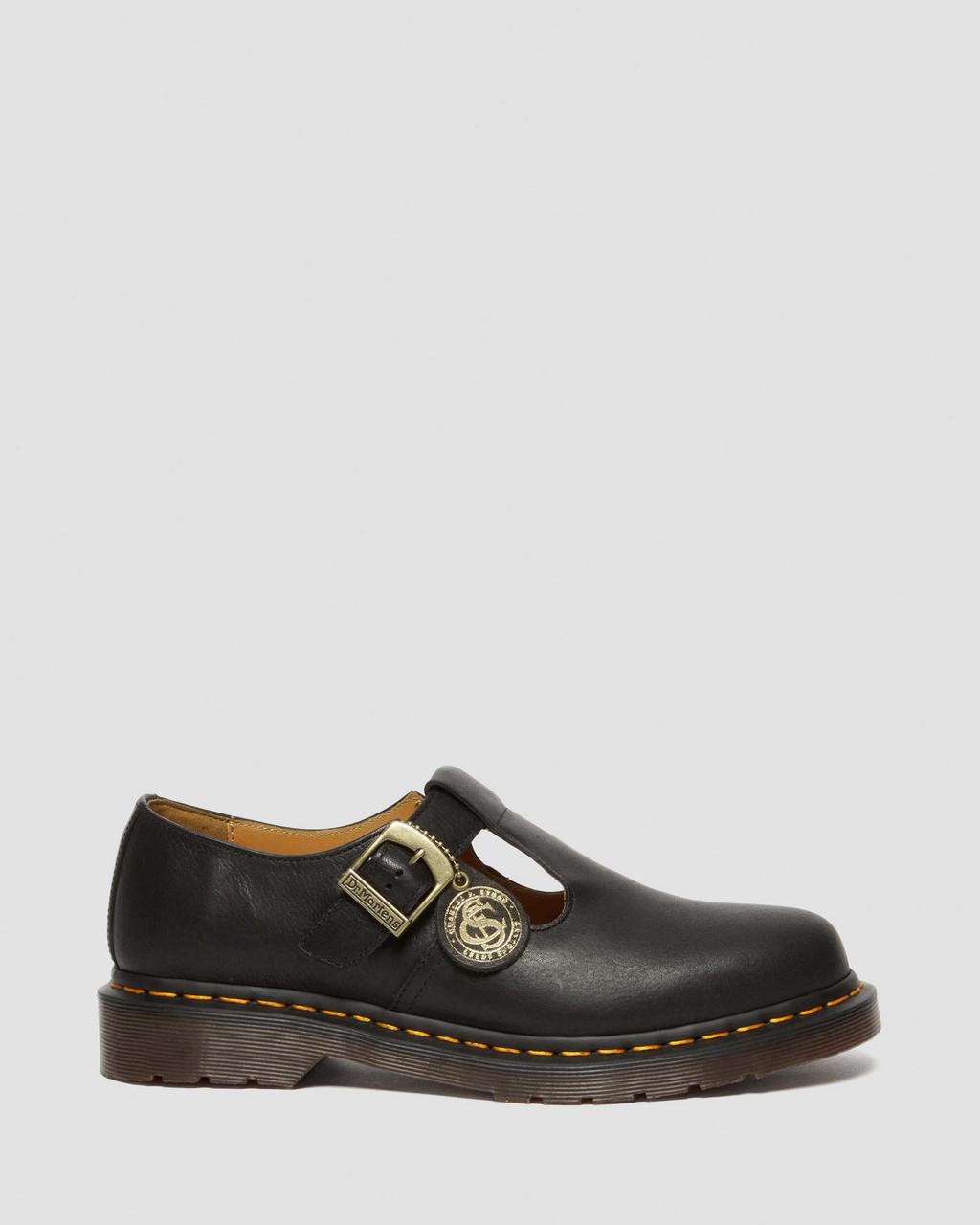 Zapatos Mary Jane Dr Martens T-Bar Regency Leather Mujer Negras | 55785210