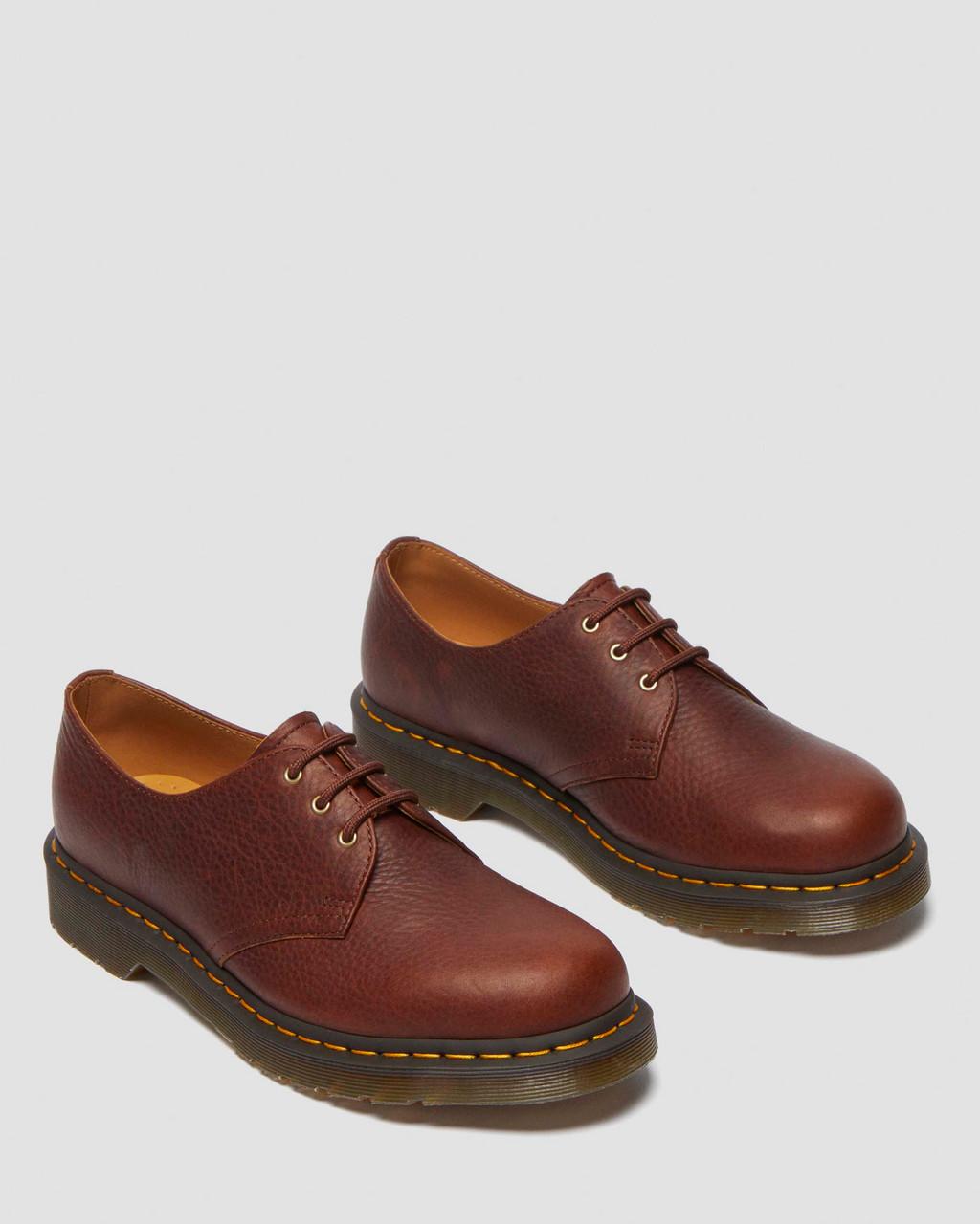 Zapatos Oxford Dr Martens 1461 Ambassador Leather Mujer Marrones | 14524184
