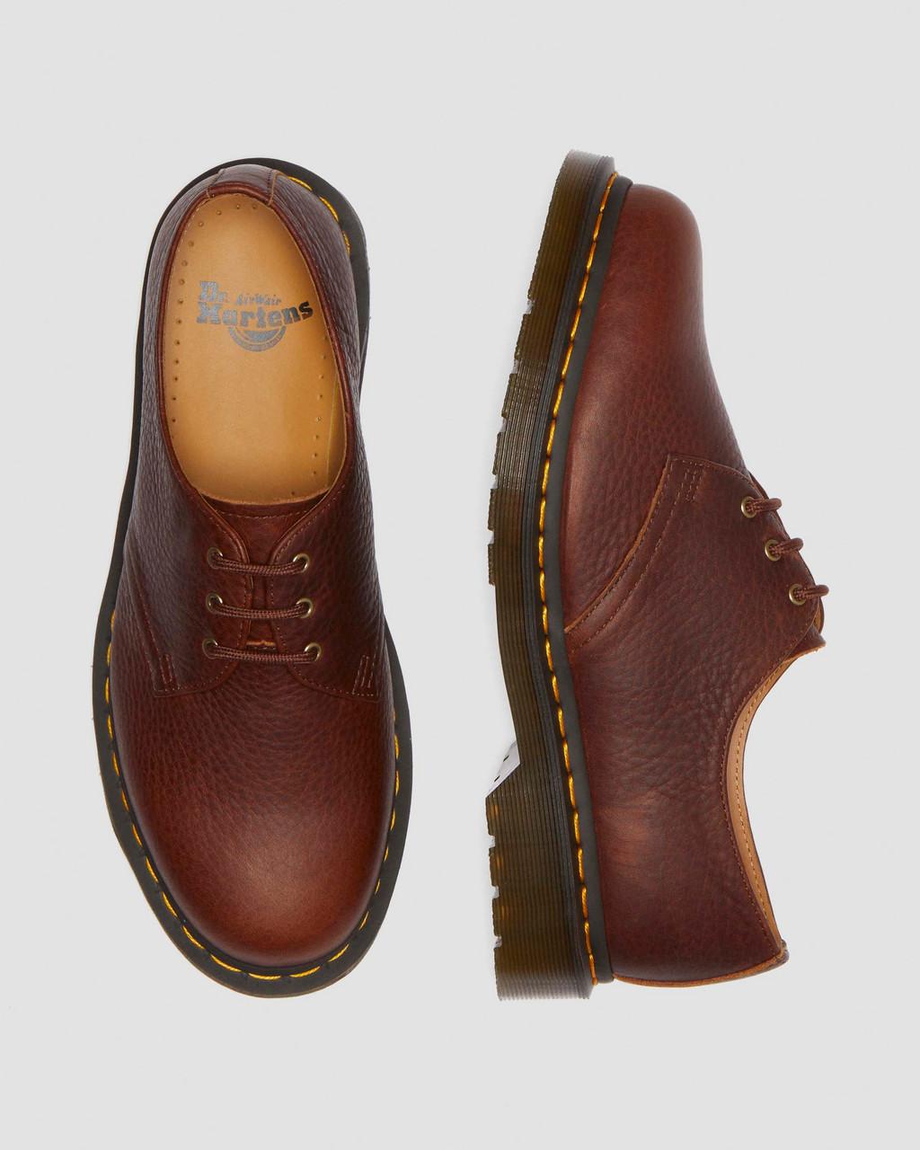 Zapatos Oxford Dr Martens 1461 Ambassador Leather Mujer Marrones | 14524184