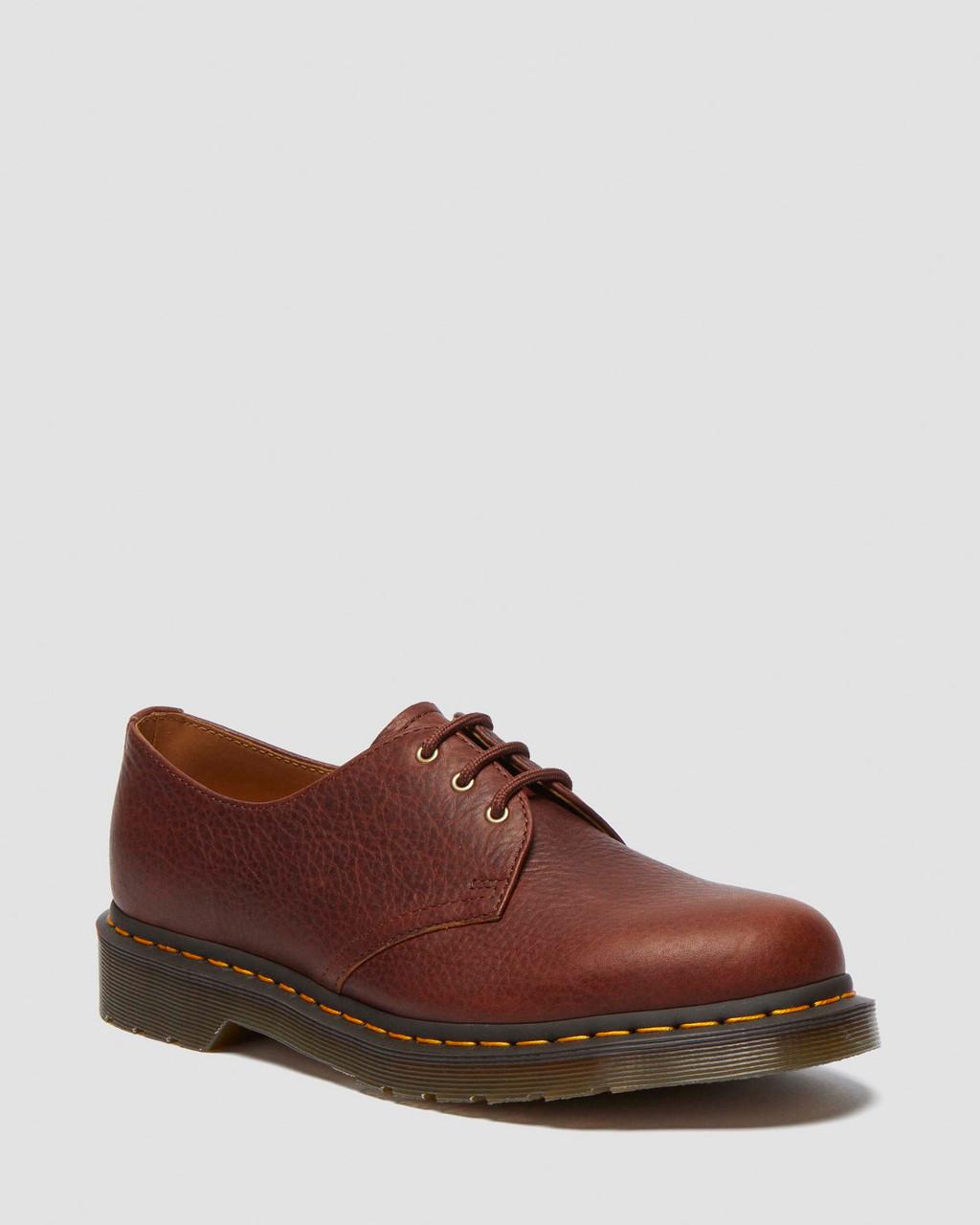 Zapatos Oxford Dr Martens 1461 Ambassador Leather Mujer Marrones | 14524184