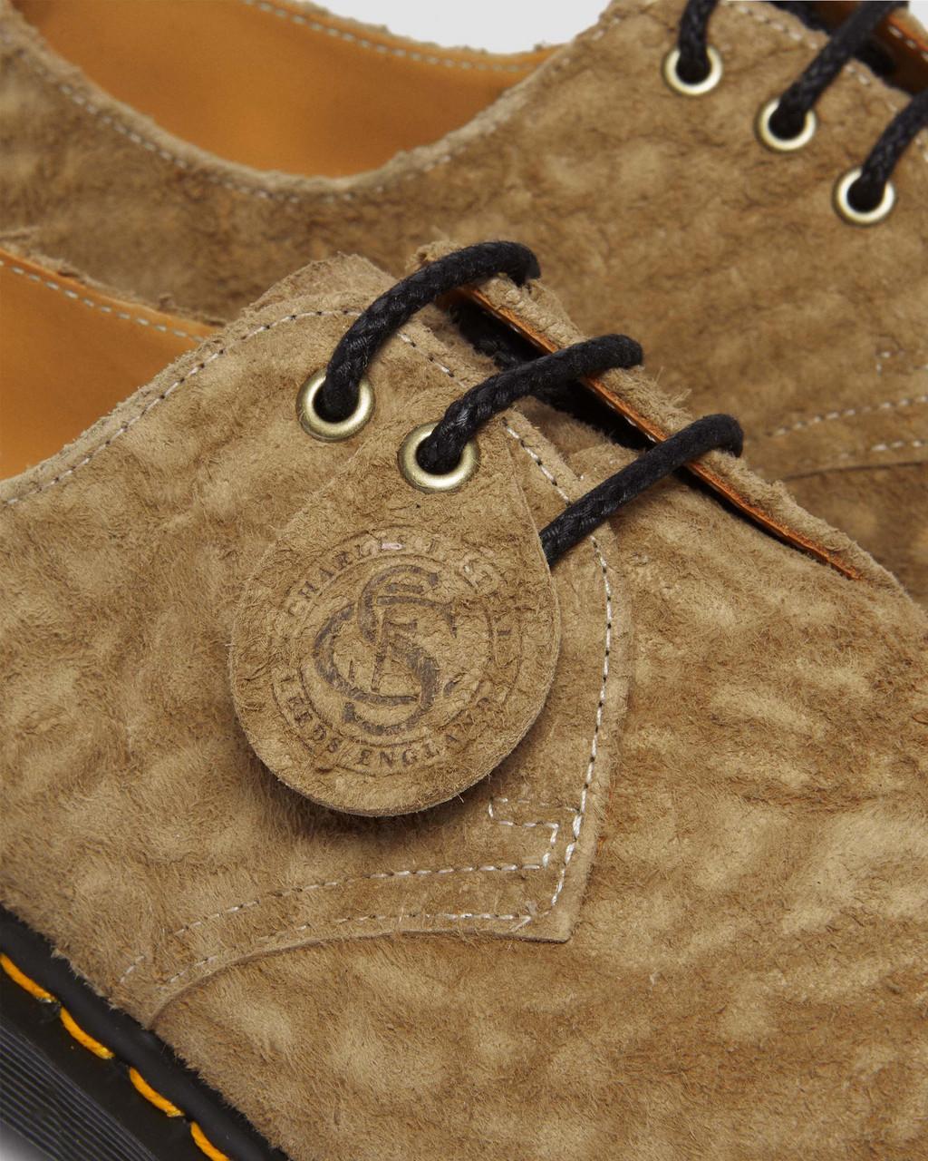 Zapatos Oxford Dr Martens 1461 Bex Made in England Emboss Suede Mujer Marrones | 57738090