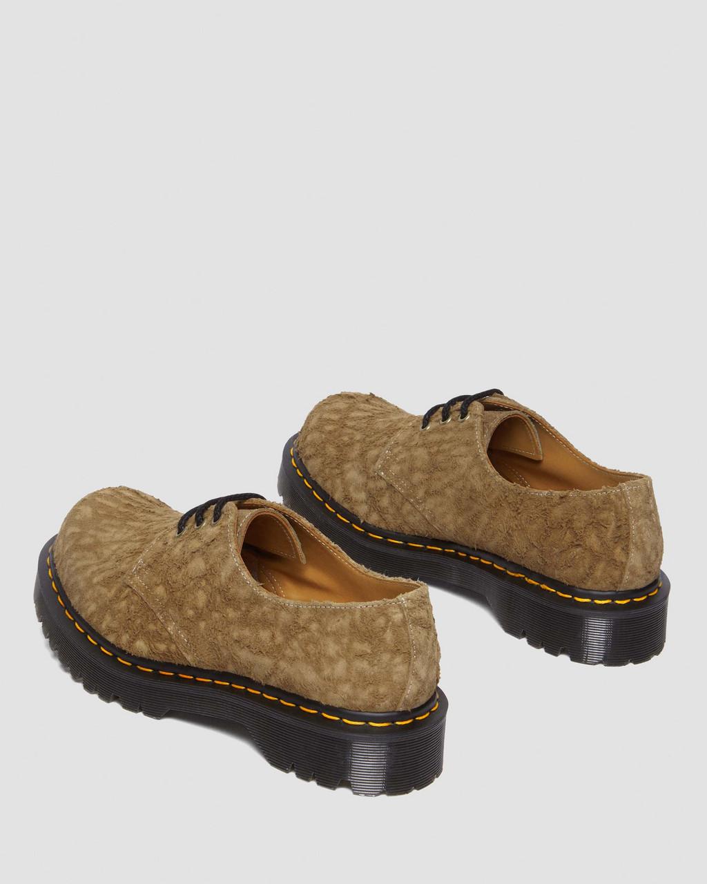 Zapatos Oxford Dr Martens 1461 Bex Made in England Emboss Suede Mujer Marrones | 57738090