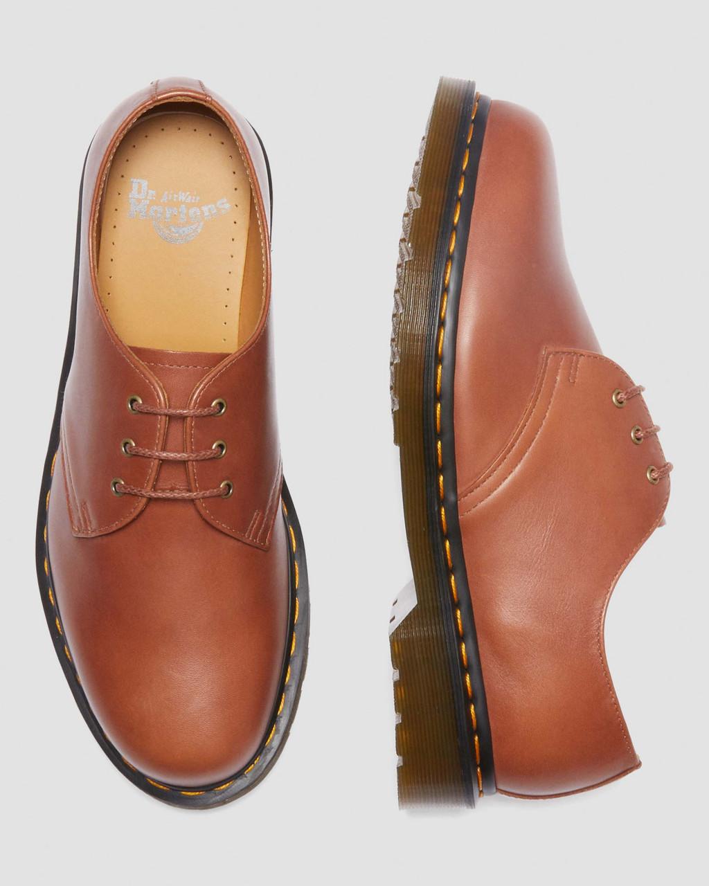 Zapatos Oxford Dr Martens 1461 Carrara Leather Mujer Marrones | 47356091