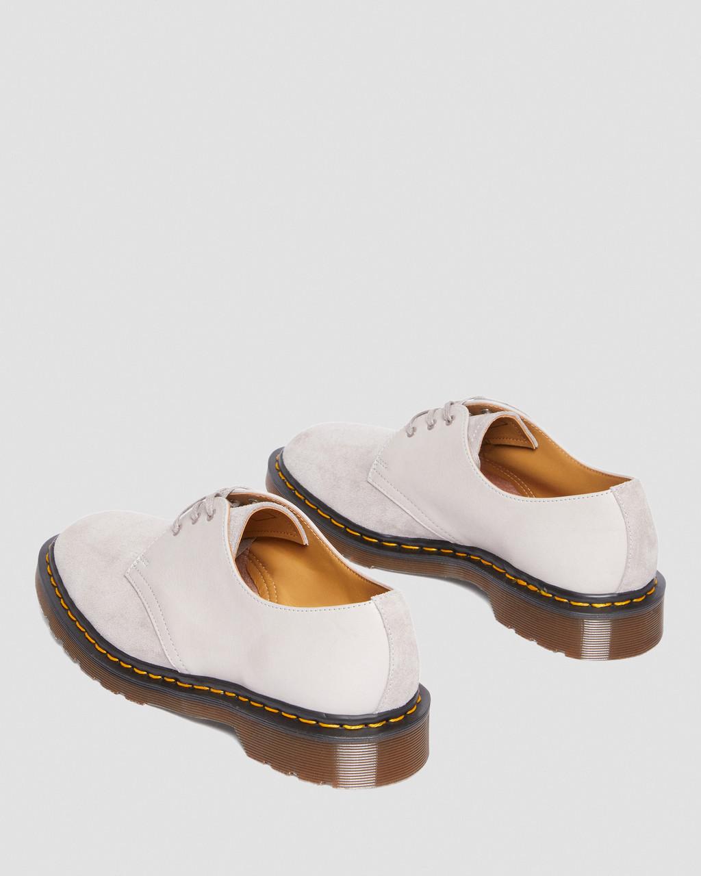 Zapatos Oxford Dr Martens 1461 Made in England Suede Mujer Gris | 92417292