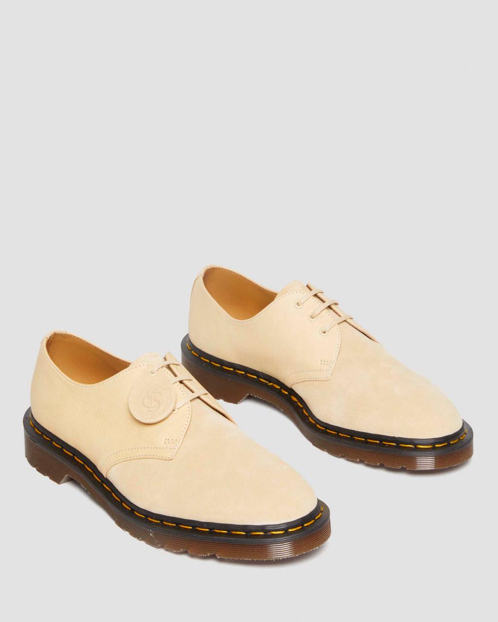 Zapatos Oxford Dr Martens 1461 Made in England Suede Hombre Marrones | 70466814