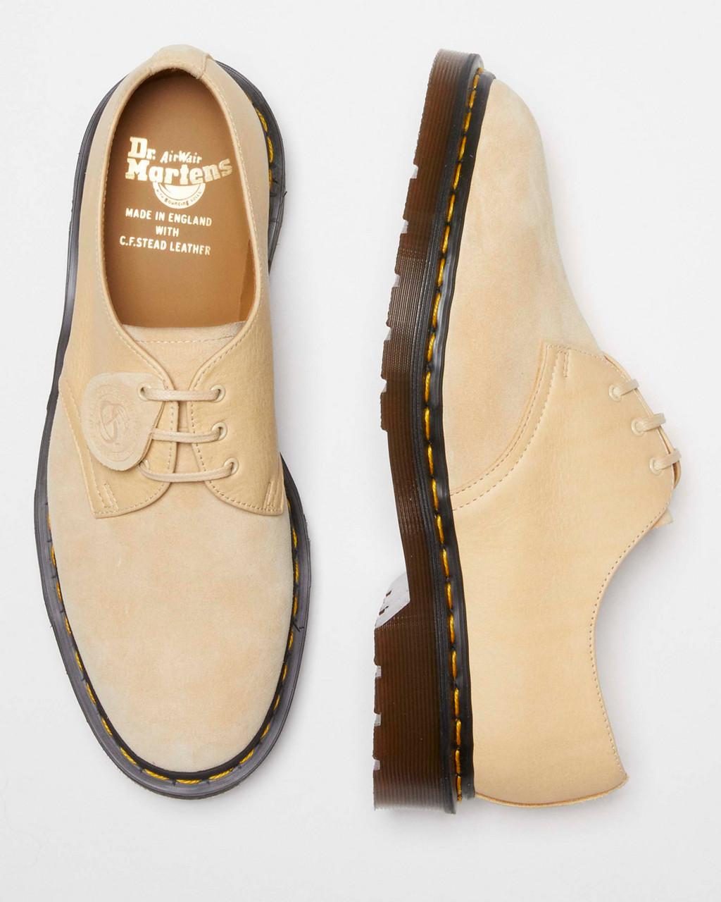 Zapatos Oxford Dr Martens 1461 Made in England Suede Hombre Marrones | 70466814