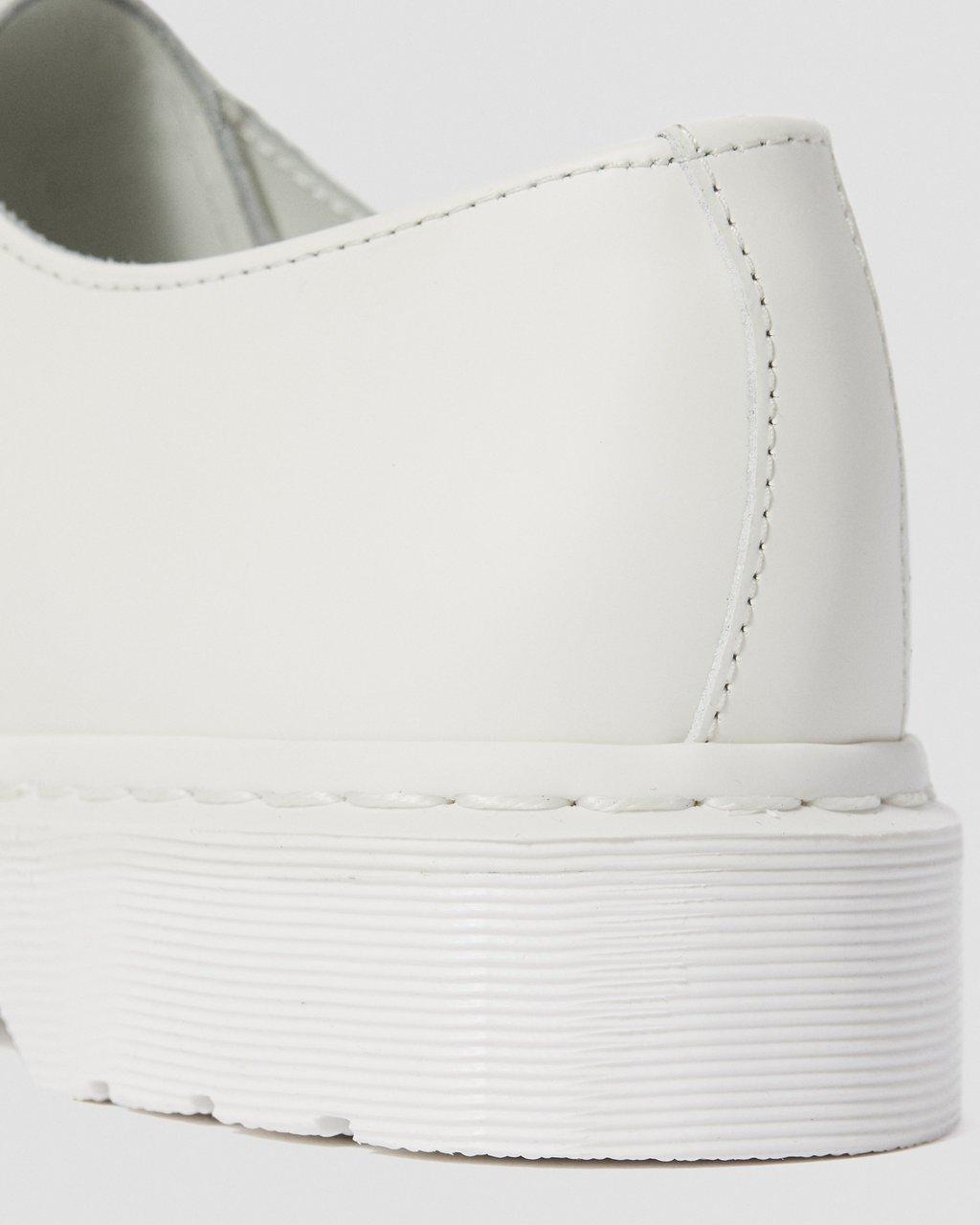 Zapatos Oxford Dr Martens 1461 Mono Smooth Leather Mujer Blancas | 14509555