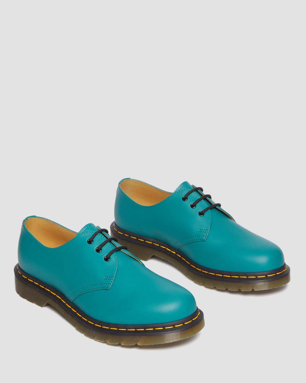 Zapatos Oxford Dr Martens 1461 Smooth Leather Mujer Turquesa | 25215848