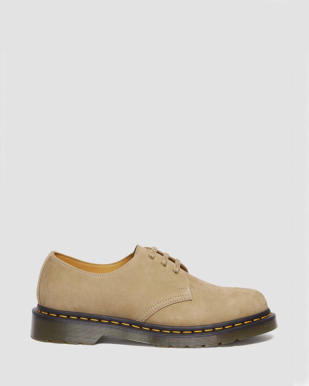 Zapatos Oxford Dr Martens 1461 Tumbled Nubuck Leather Hombre Marrones | 92340158