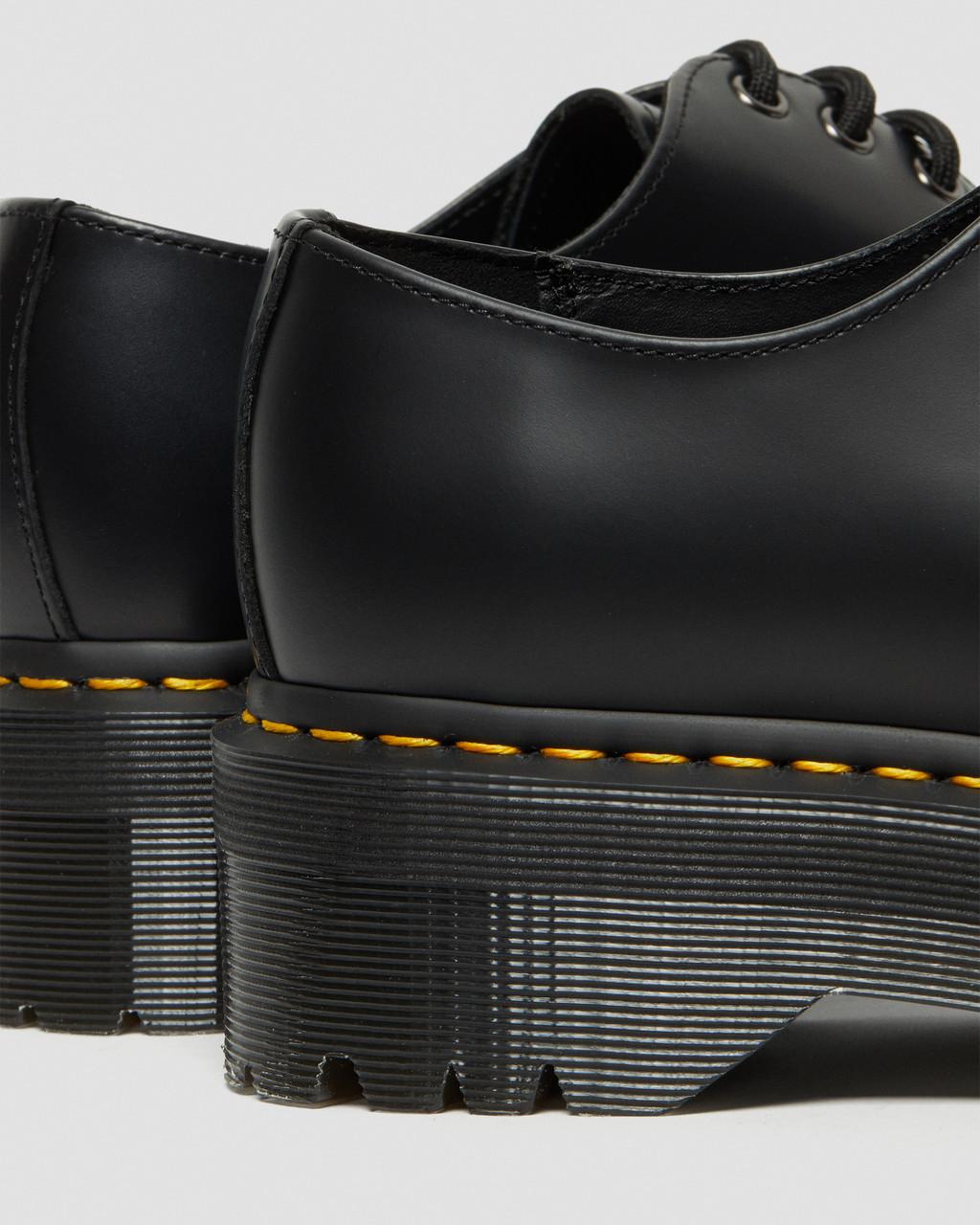 Zapatos Plataforma Dr Martens 1461 Smooth Leather Hombre Negras | 97818429