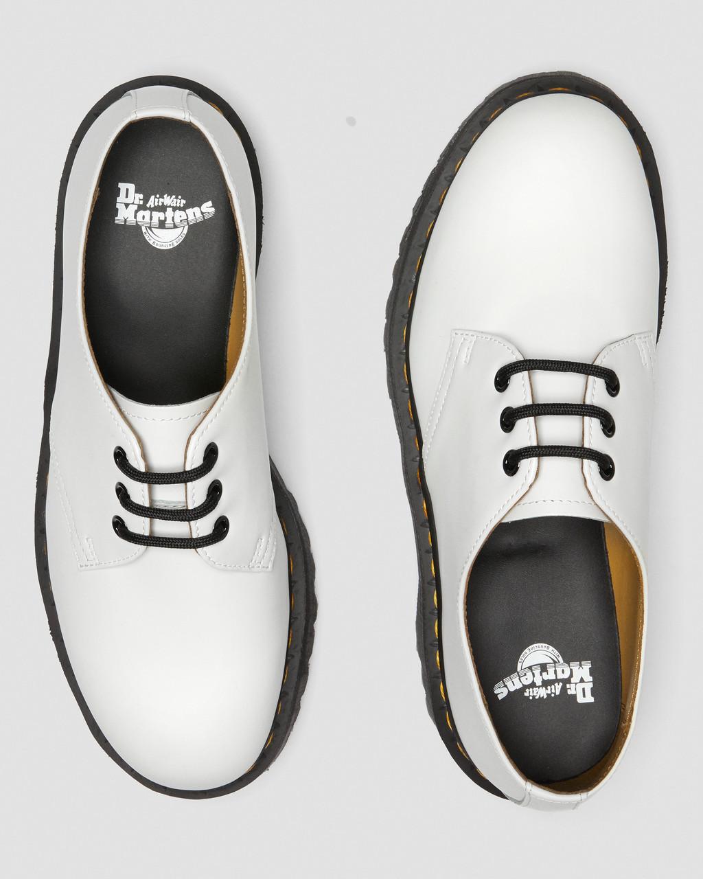 Zapatos Plataforma Dr Martens 1461 Smooth Leather Mujer Blancas | 70508238