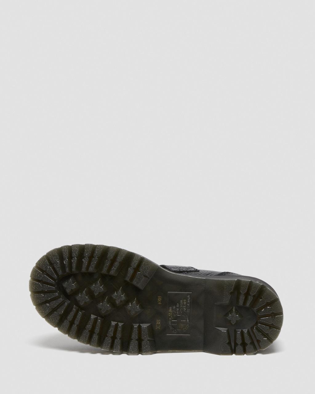 Zapatos Plataforma Dr Martens Addina Flower Buckle Leather Mujer Negras | 47664230